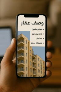 وصف عقاري احترافي 5 وصف عقاري