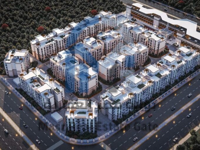 أرضي بجاردن – 119م + جاردن 39م في كمبوند ادريس هوم حدائق اكتوبر