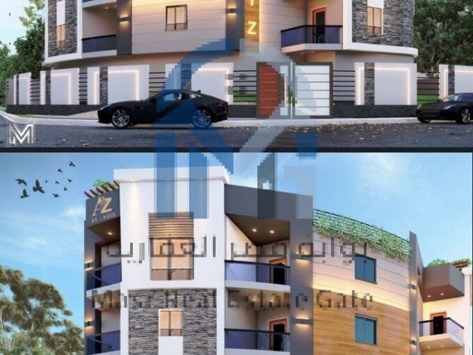 شقة للبيع المنيا الجديدة الحي الثاني 