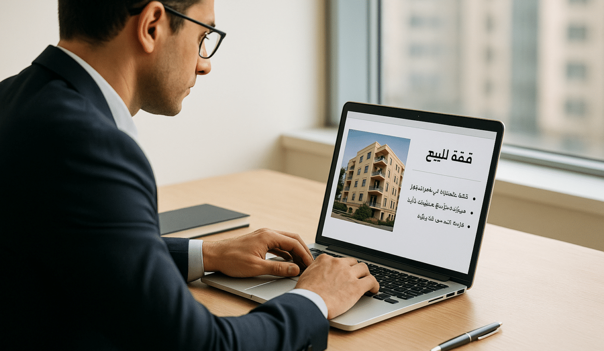 وصف عقاري