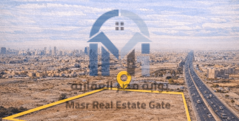 قطعه ارض غرب مدينه الشروق (تجاري إداري)