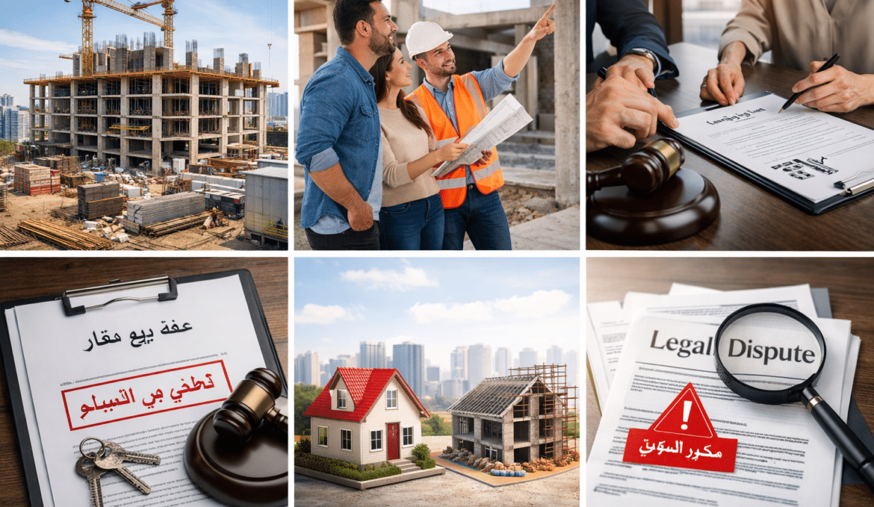 حقوق المشتري في العقارات تحت الإنشاء