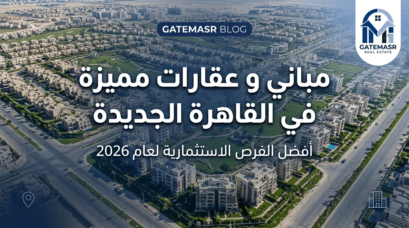 مباني و عقارات مميزة في القاهرة الجديدة: دليلك الشامل لأفضل الفرص الاستثمارية في 2026 7 مباني و عقارات مميزة في القاهرة الجديدة دليلك الشامل لأفضل الفرص الاستثمارية في 2026