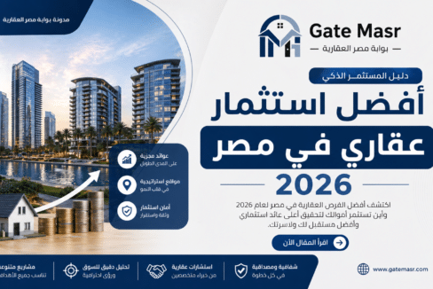 أفضل استثمار عقاري في مصر 2026