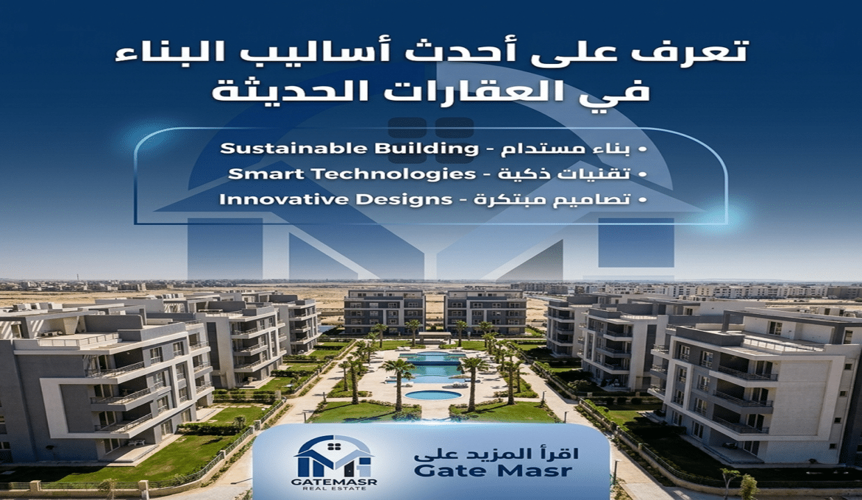 اساليب البناء في العقارات الحديثة