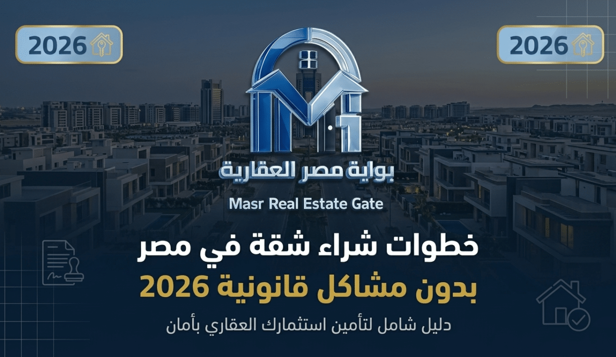 خطوات شراء شقة في مصر بدون مشاكل قانونية 2026
