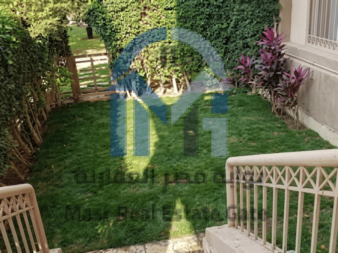 شقة أرضي بحديقة للإيجار في مدينتي