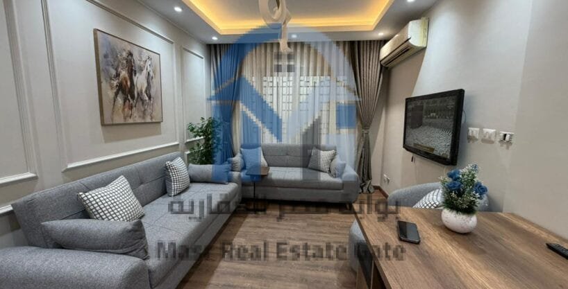 شقة فندقية مفروشة مكيفة بالكامل للايجار بمدينتي b11