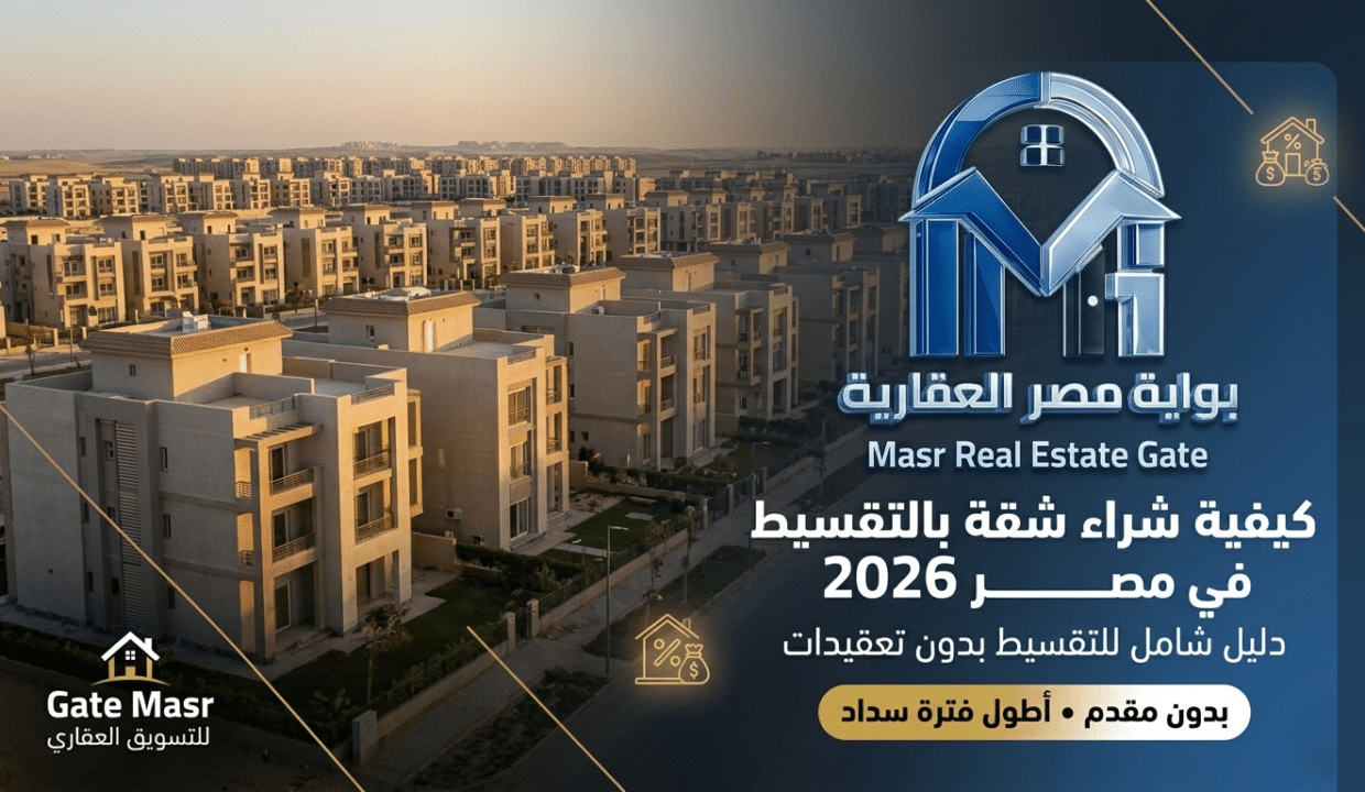 كيفية شراء شقة بالتقسيط في مصر 2026