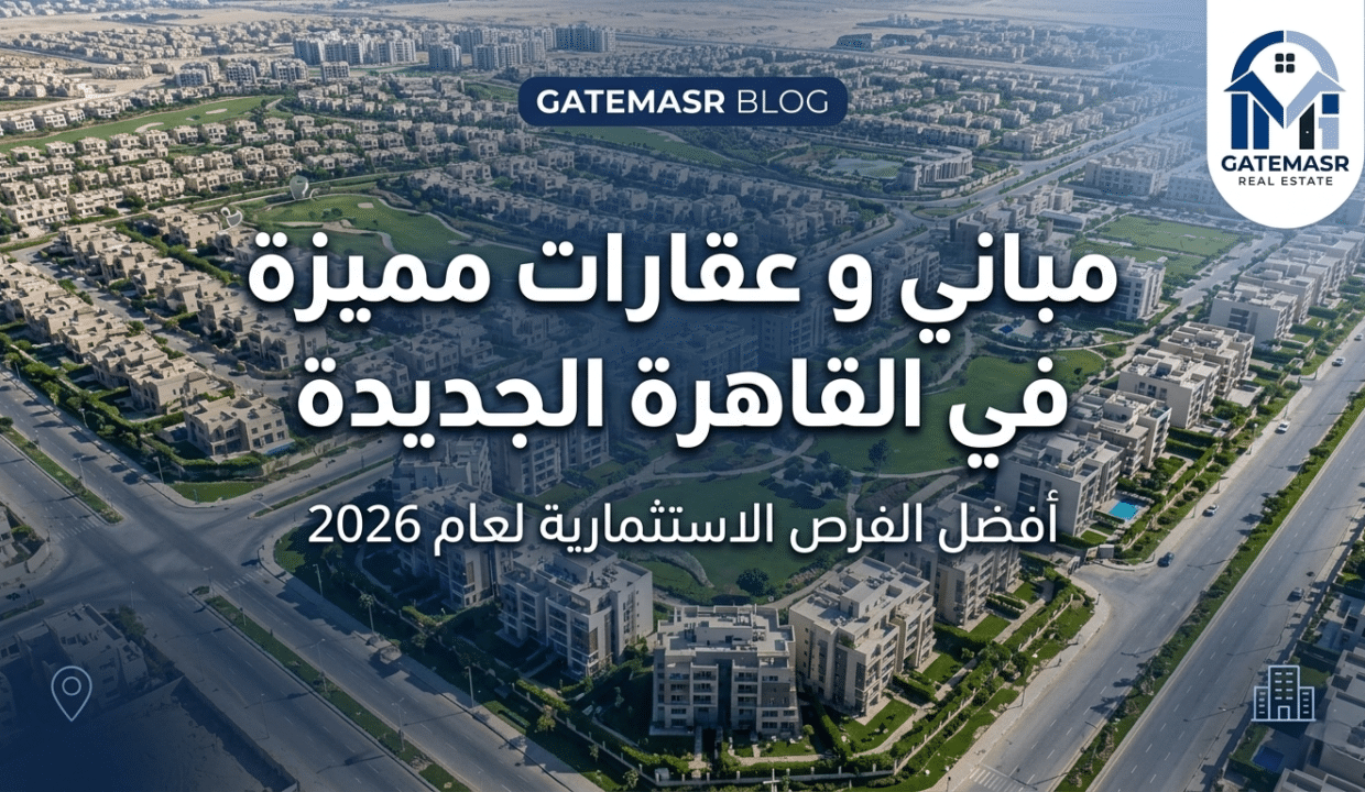 مباني و عقارات مميزة في القاهرة الجديدة دليلك الشامل لأفضل الفرص الاستثمارية في 2026