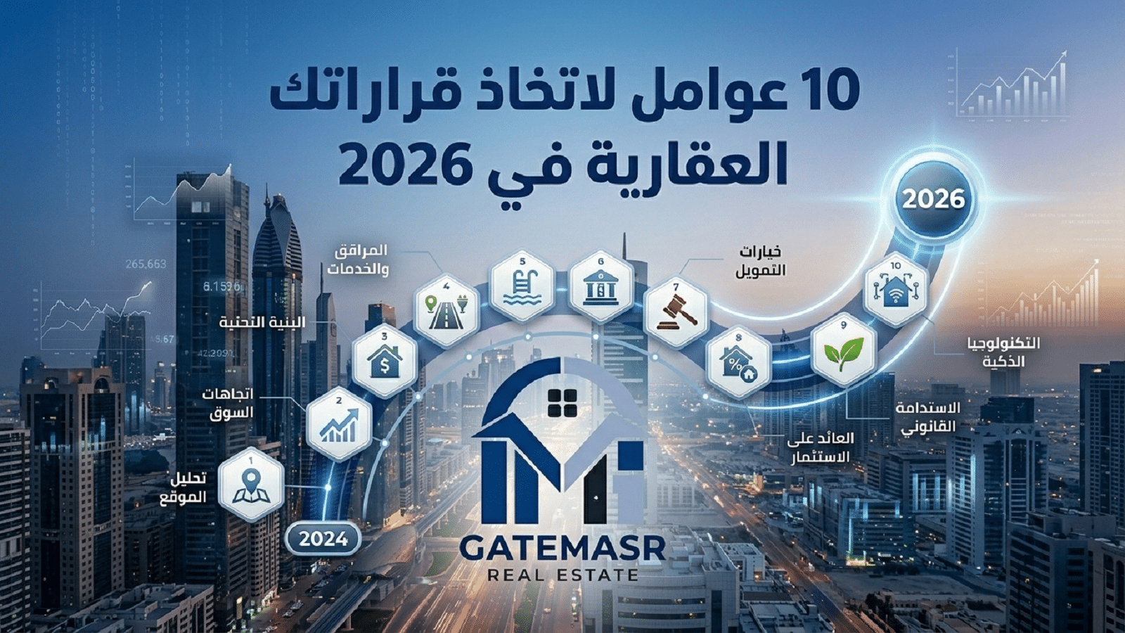 10 عوامل لاتخاذ قراراتك العقارية في 2026 7 10 عوامل لاتخاذ قراراتك العقارية في 2026