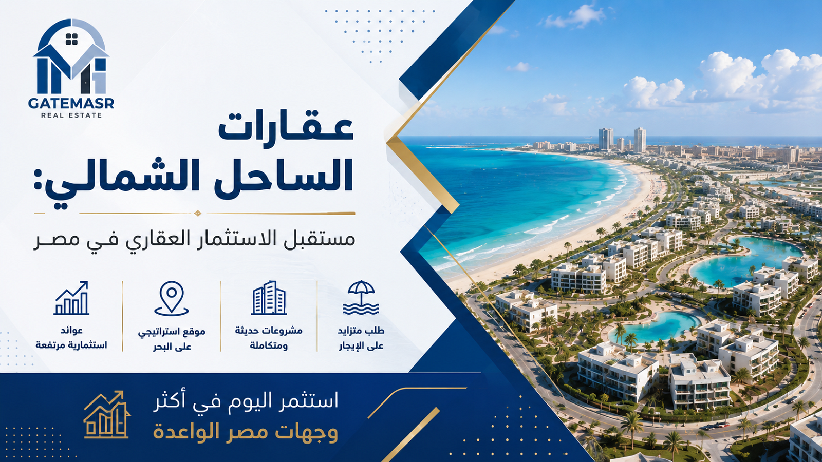 عقارات الساحل الشمالي: مستقبل الاستثمار العقاري في مصر 7 عقارات الساحل الشمالي مستقبل الاستثمار العقاري في مصر