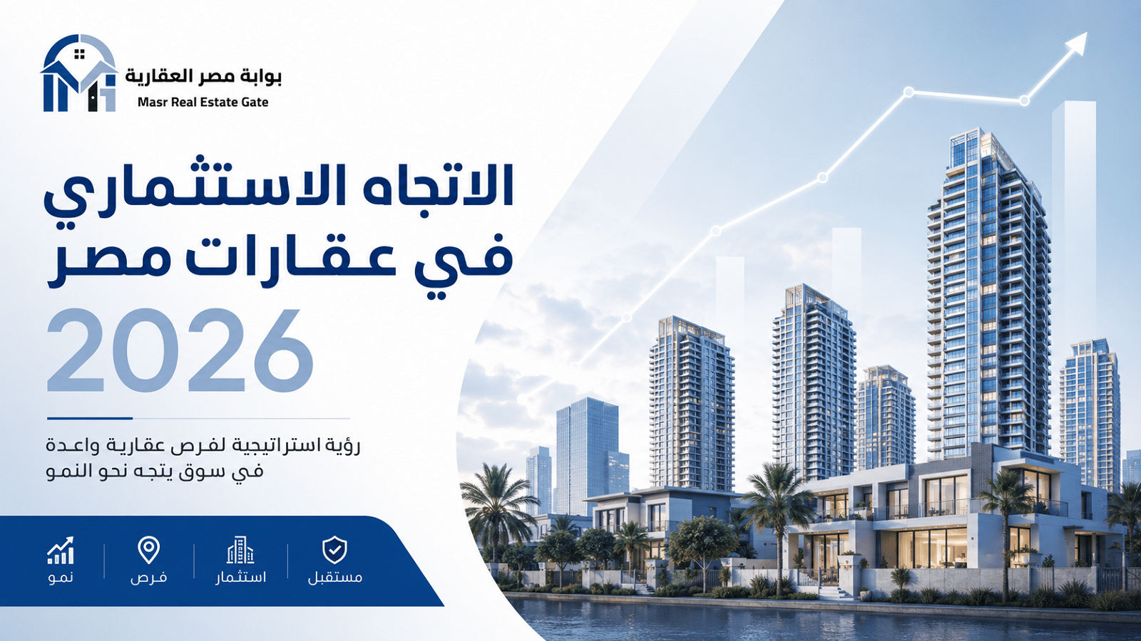 الاتجاه الاستثماري في عقارات مصر 2026 5 الاتجاه الاستثماري في عقارات مصر 2026