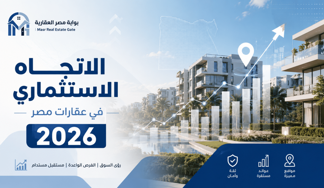 الاتجاه الاستثماري في عقارات مصر 2026