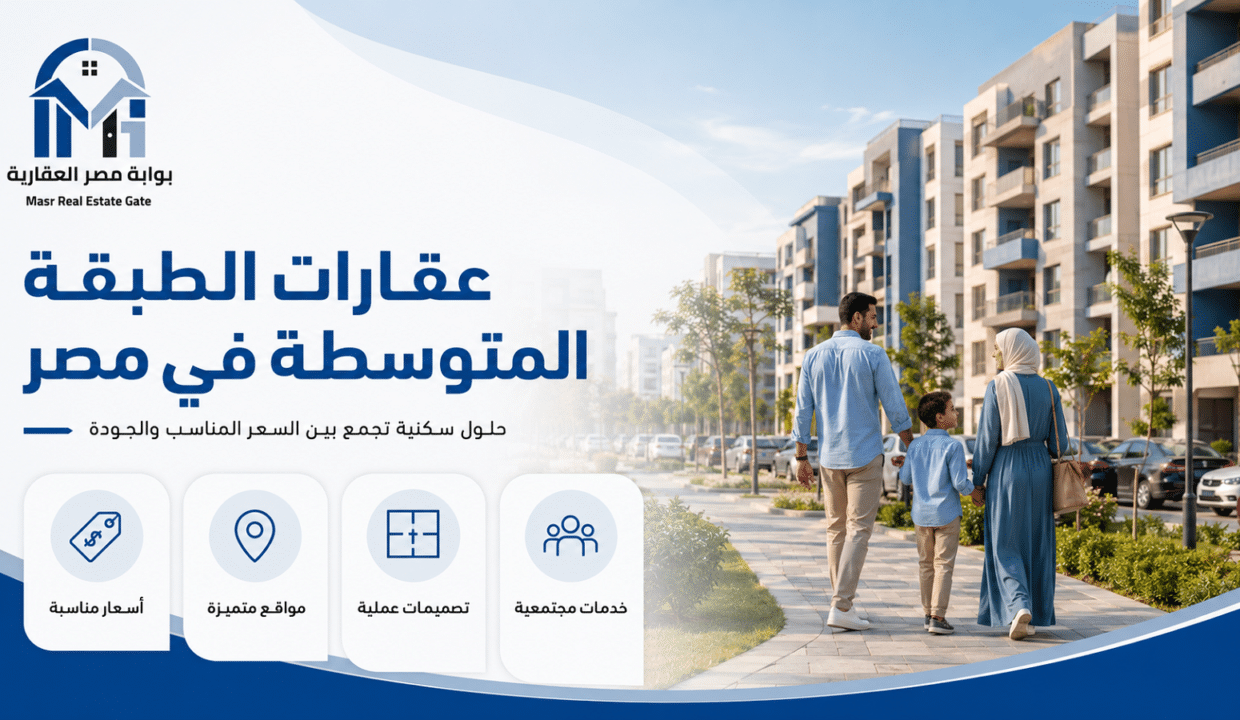 عقارات الطبقة المتوسطة في مصر