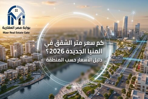 كم سعر متر الشقق في المنيا الجديدة 2026؟