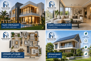 أهم مبادئ التصميم المعماري للمنازل الحديثة