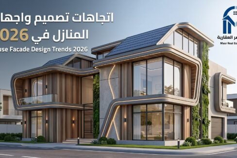 اتجاهات تصميم واجهات المنازل في 2026