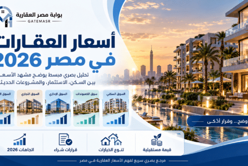 أسعار العقارات في مصر 2026