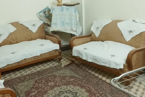 شقة للبيع 98 متر بالدور الأرضي خلف كنيسة المطرانية