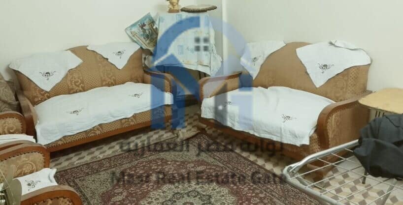 شقة للبيع 98 متر بالدور الأرضي خلف كنيسة المطرانية